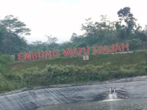 Embung Watu Gajah Tetap Optimal Setelah 5 Tahun Berkat Geomembrane