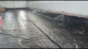 Pemasangan Geotextile Woven Gudang Industri Gresik